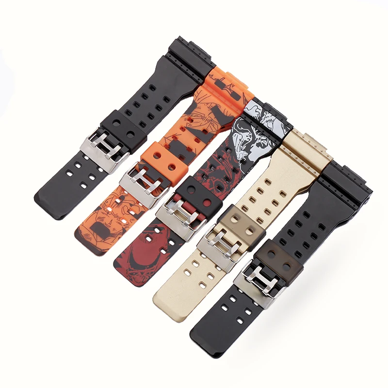 Watch accessories resin strap case for G-SHOCK GA GD GAX GLS100 110 120 men and women sports watch accessories