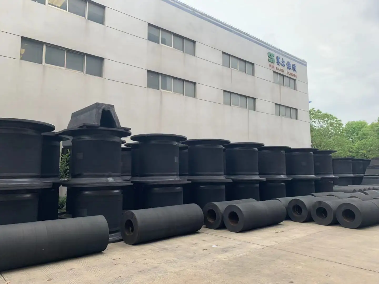 SC1450H 2300KG Chinese Factory Leg Fender Unit Element Cell Fender Marine Rubber Fender Uhwm-pe Pad