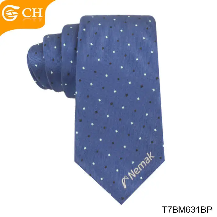 Chinese Providers Custom Mens Personalized Necktie Plaid Dot Stripe Pattern Woven Tie Accept Custom Logo Polyester Tie