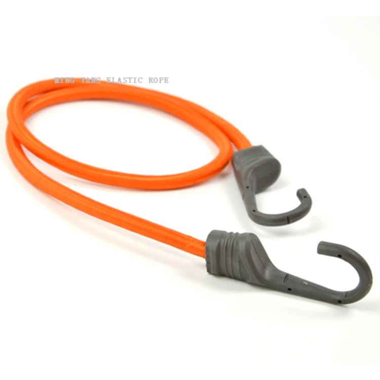 Эластичный эластичный багажный канат 8 мм Прочный Круглый Гибкий крючок с термообработанным полипропиленовым резиновым материалом для транспортировки от производителя