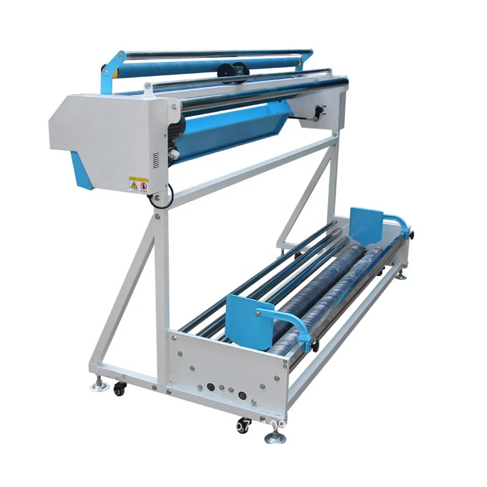 Industrial Factory direct sales frequency conversion shuttle denim loosening machine fabric  stacking coding machine