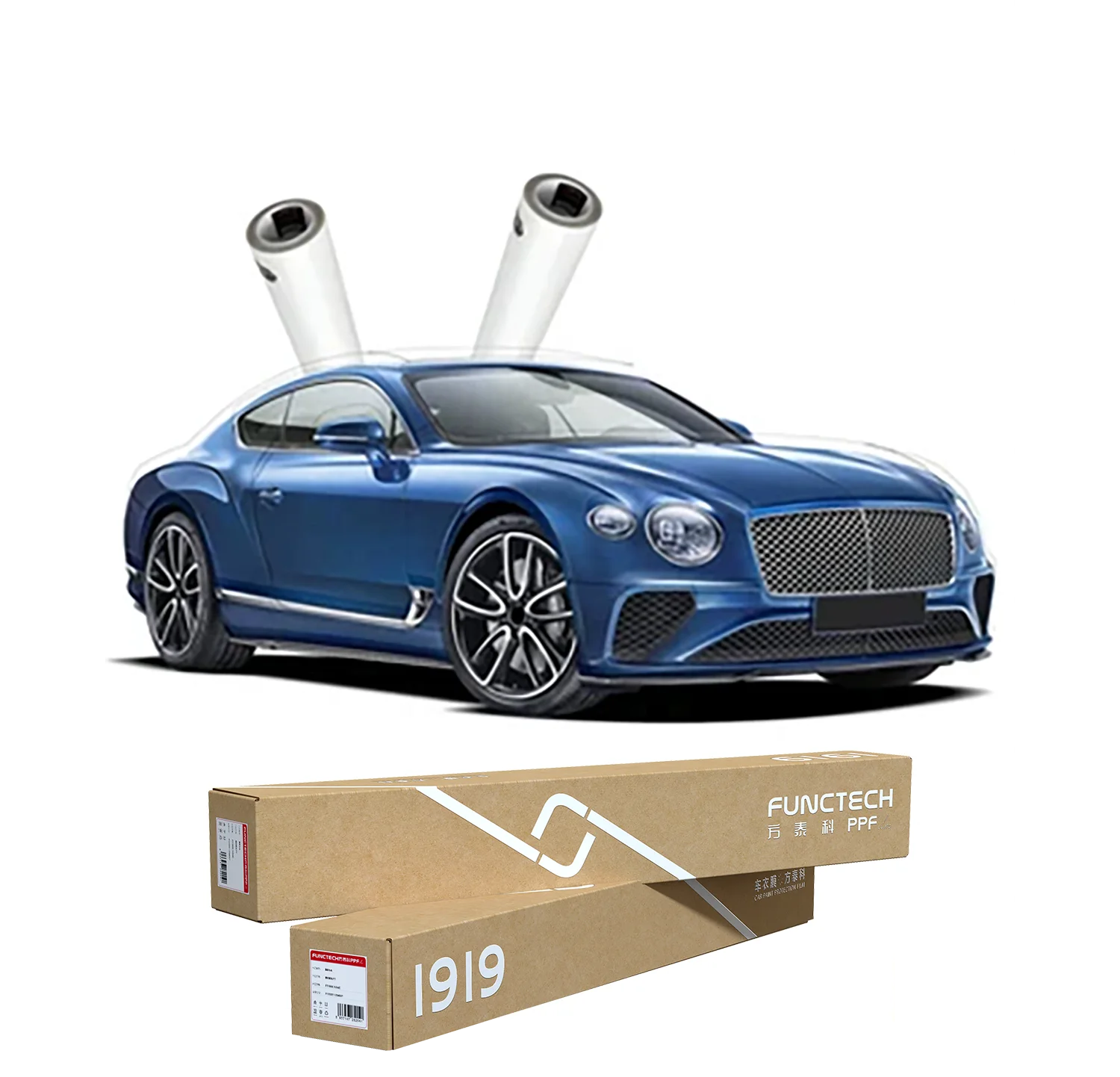 1.52x15m Transparent Car Painting Protective Sticker Ppf Car Wrap Film