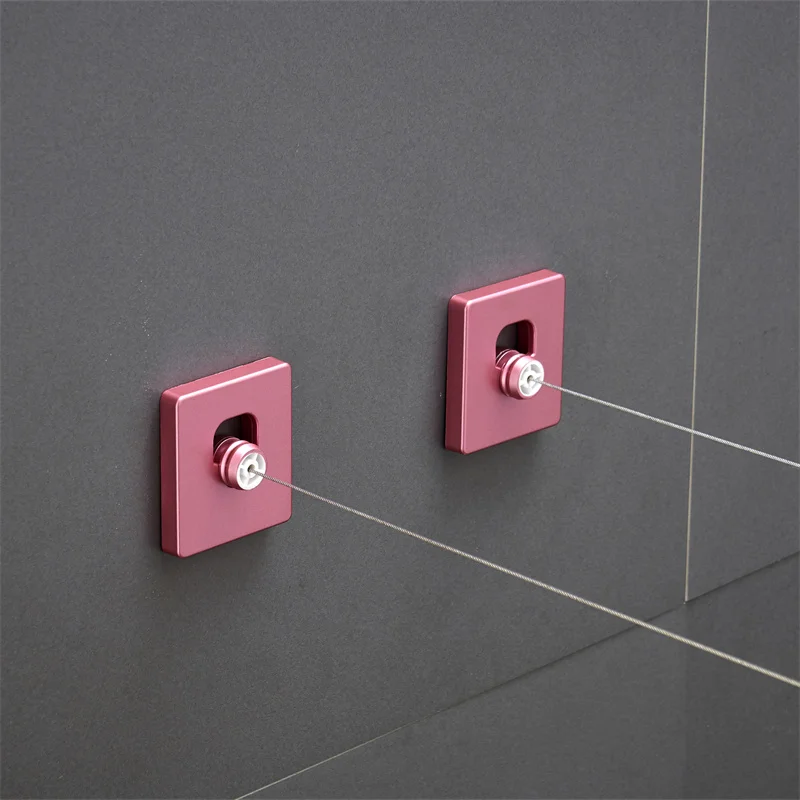 Supports Custom Multi-Color Shower Clothesline Retractable Portable Clothesline With Remote Control