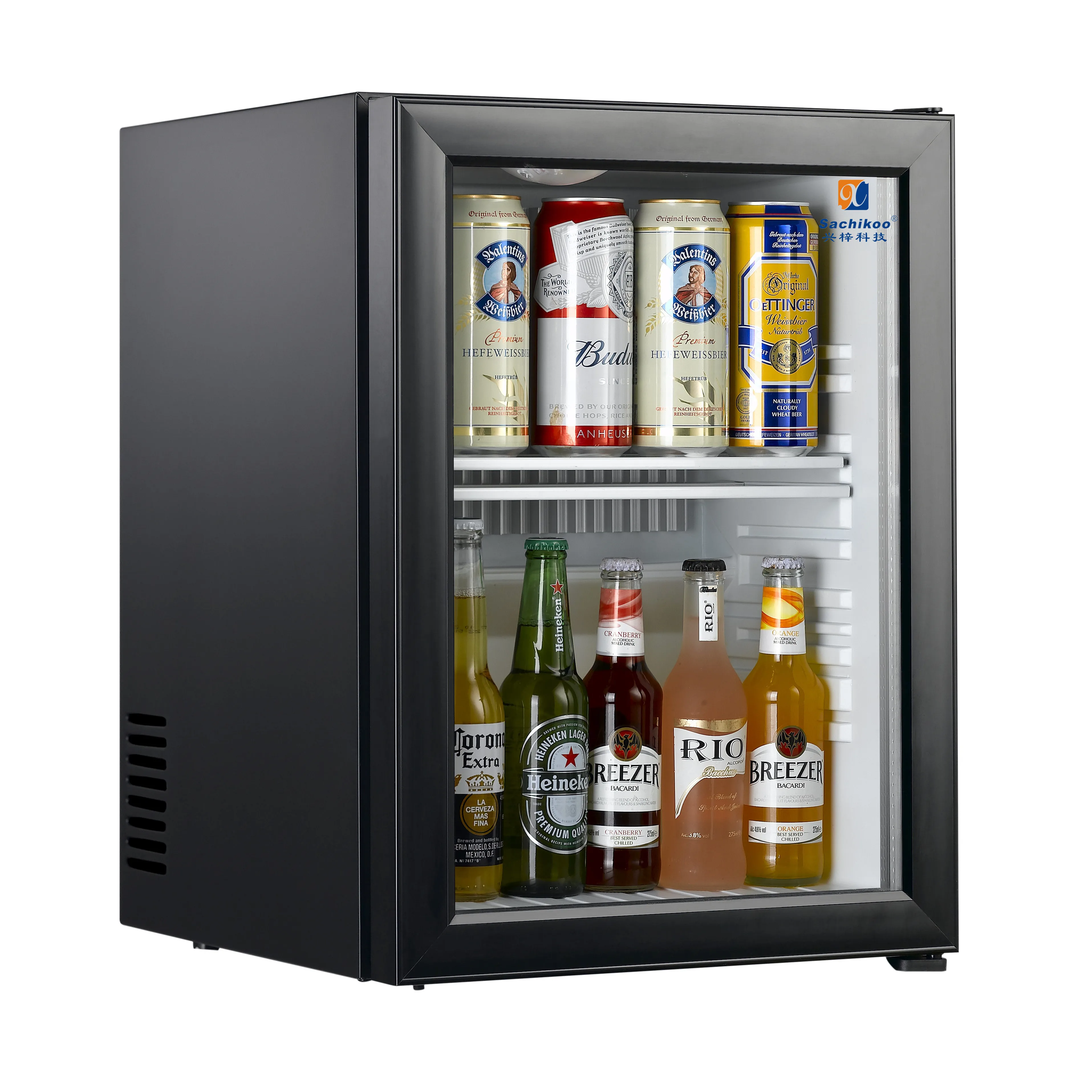 No freon absorption mini fridge without compressor for hotel