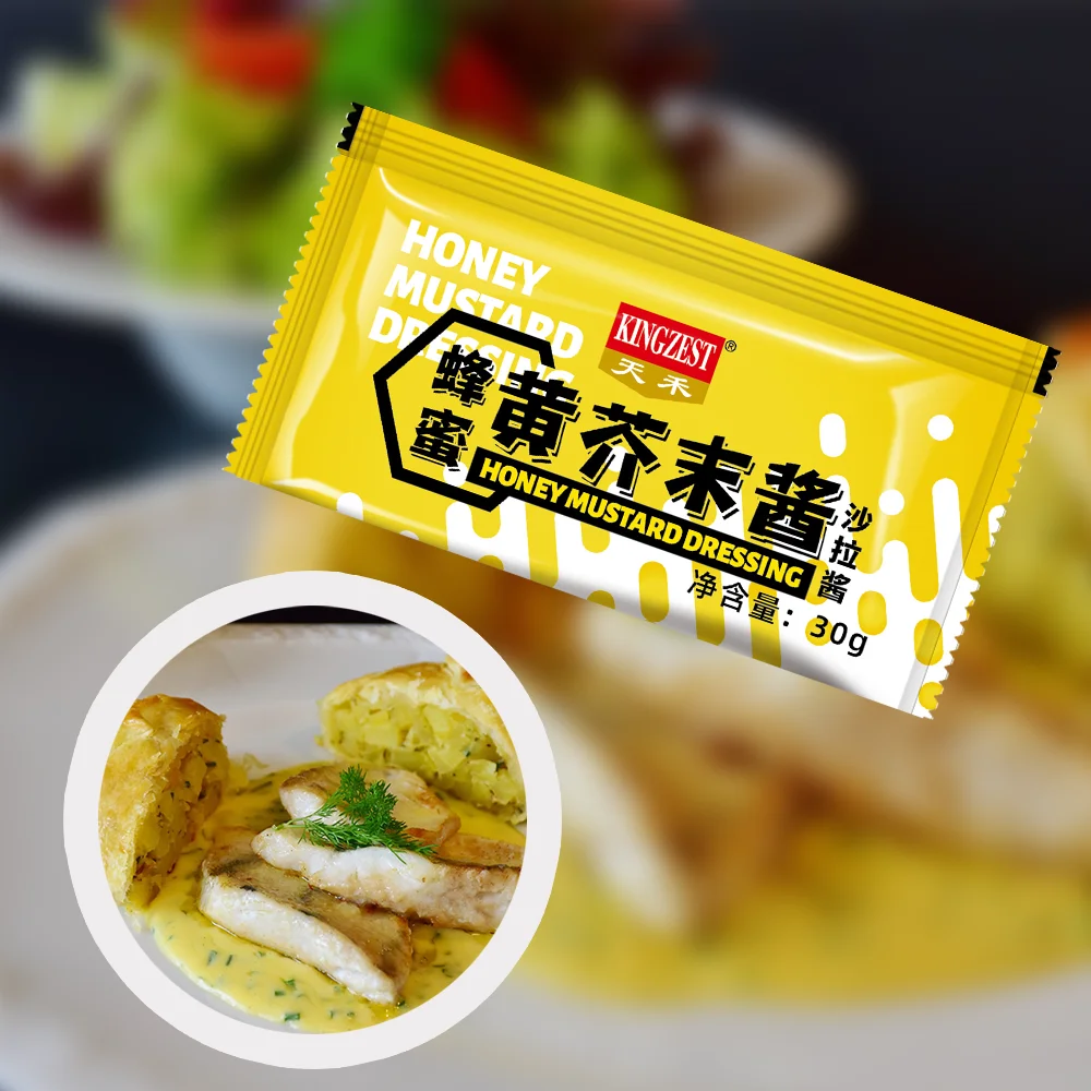 Honey mustard wasabi Sauce 1kg sushi grab pie fried chicken dip Sauce Flavoured mustard sauce Honey wasabi salad dressing