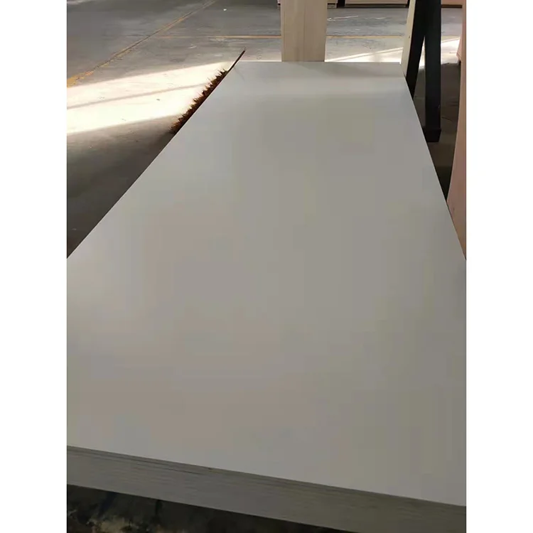 Hot products sold online Interior furniture white melamine laminated   plywood The best product imports