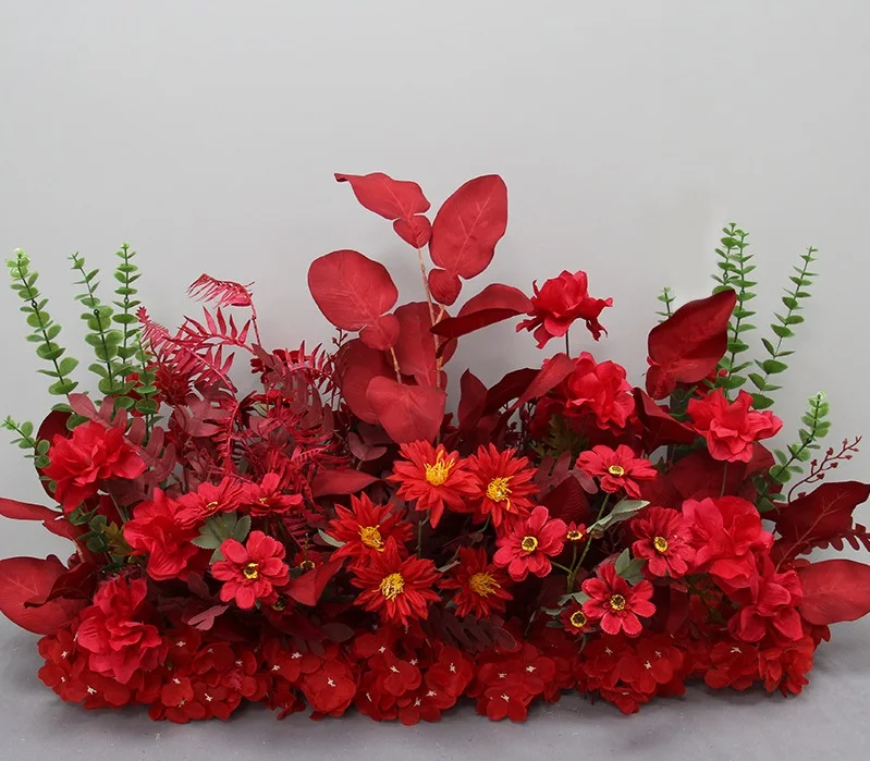 Silk Floral Artificial Flowers for Wedding Table & Wall Decor Elegant Garden Parties Reception Decoration