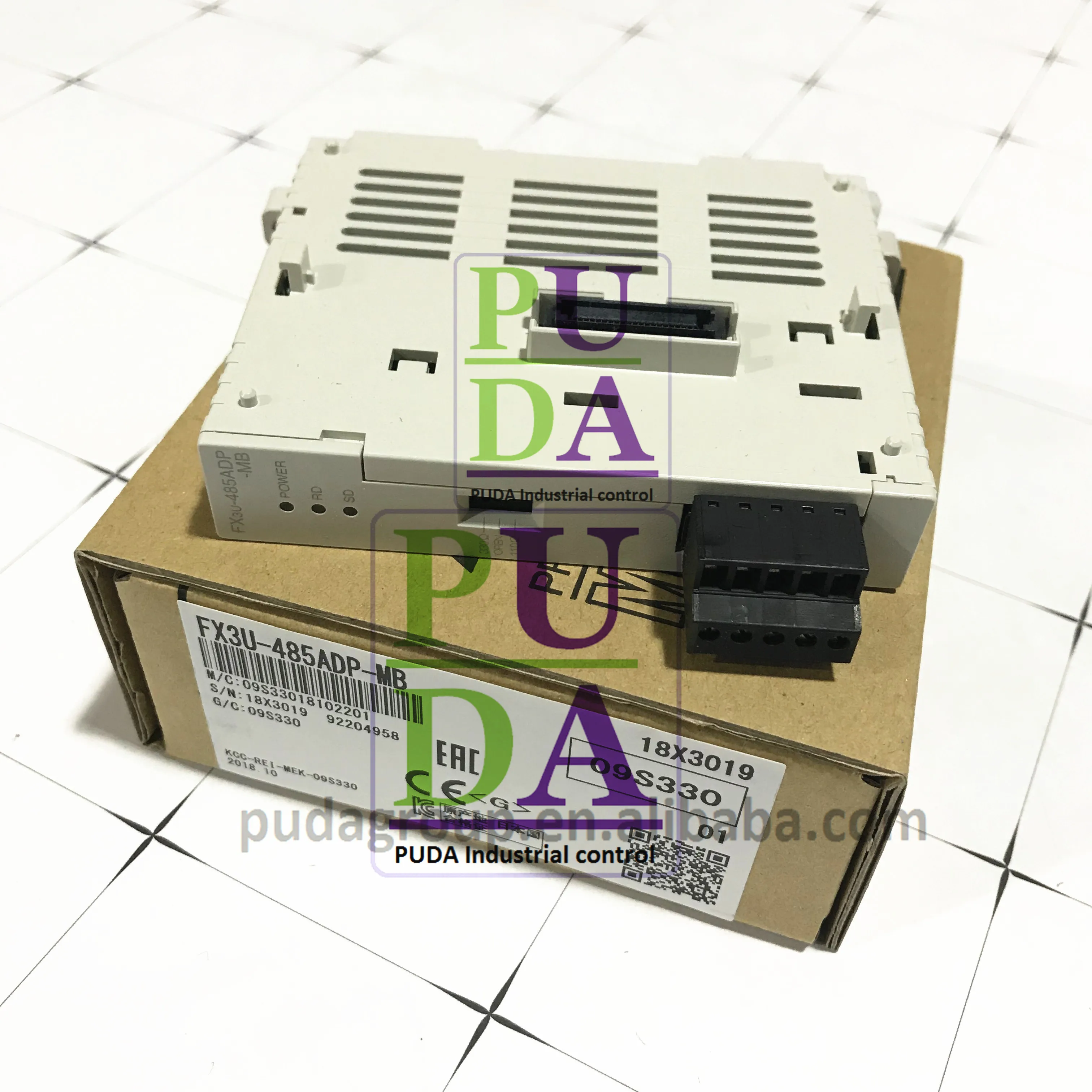 spot goods for new Mitsubishi PLC Special adapter FX3U-485ADP-MB best price warranty 1 year FX3U-485ADP-MB