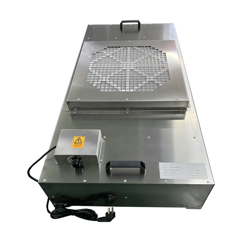 Air Filter Air Cleaning Equipment FFU Fan Filter Unit Air Purifier for Sandwich Panel Modular Clean Room Mushroom Laboratory
