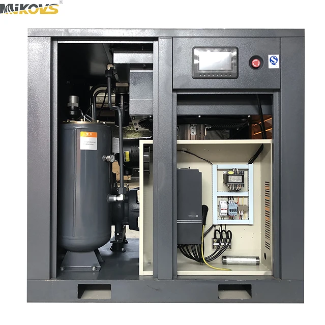 10hp 15hp 20hp Silent Oil Injected  Direct Drive Screw Air Compressor For Industrial Use