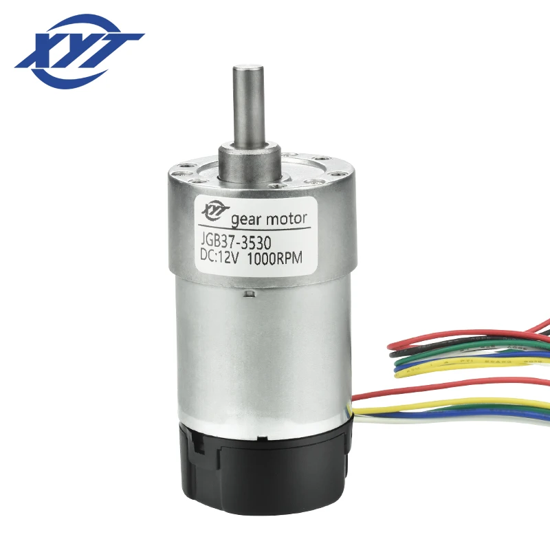 High quality JGB37-3525 12V DC Mini Motor Rear cover