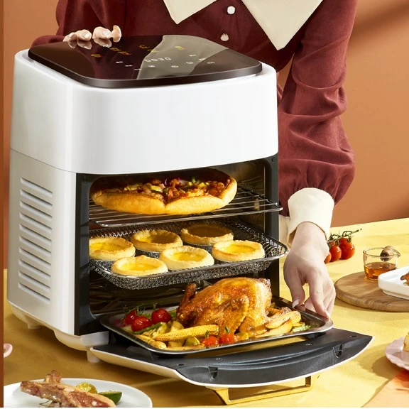 Аэрофритюрница купить электрическую плиту духовка без масла глубокая цифровая 15L воздушная фритюрница
