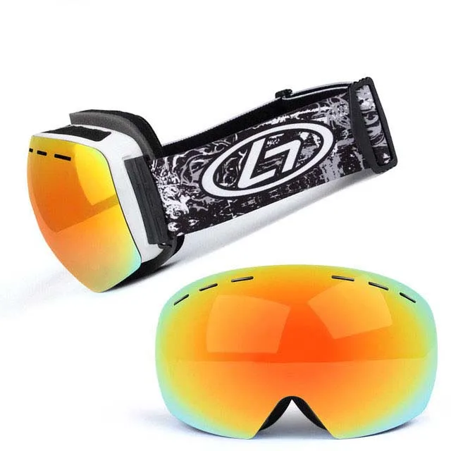 Hot Custom Ski Goggles Adjustable Women Snow Goggles Colorful Snow Goggles for Snowmobiling