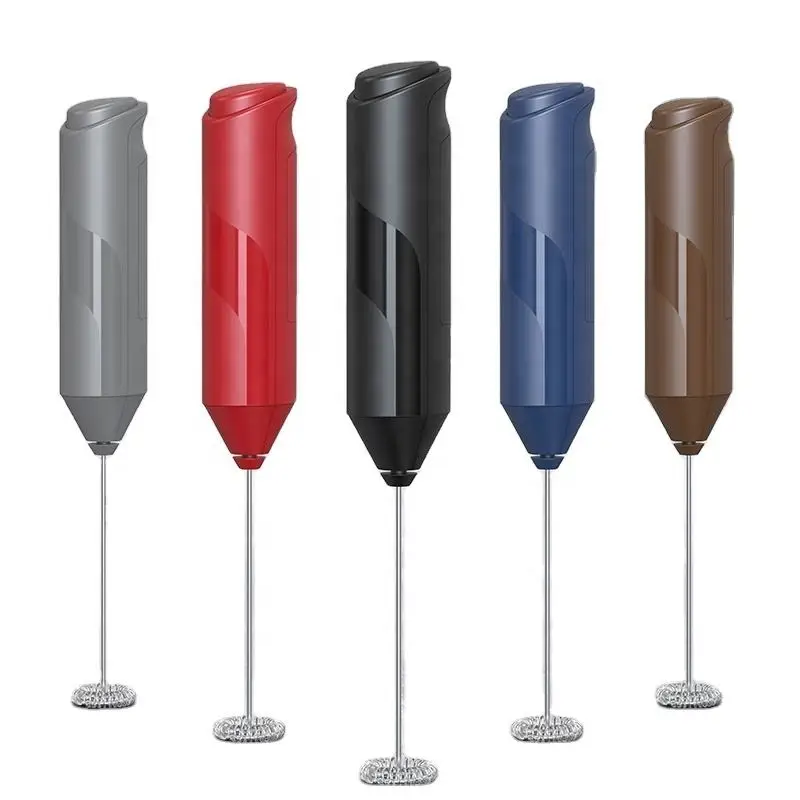 Portable Automatic Battery Operated Egg Beater Powerful Whisk Handheld Foam Maker Blender Mini Electric Milk Frother for Coffee