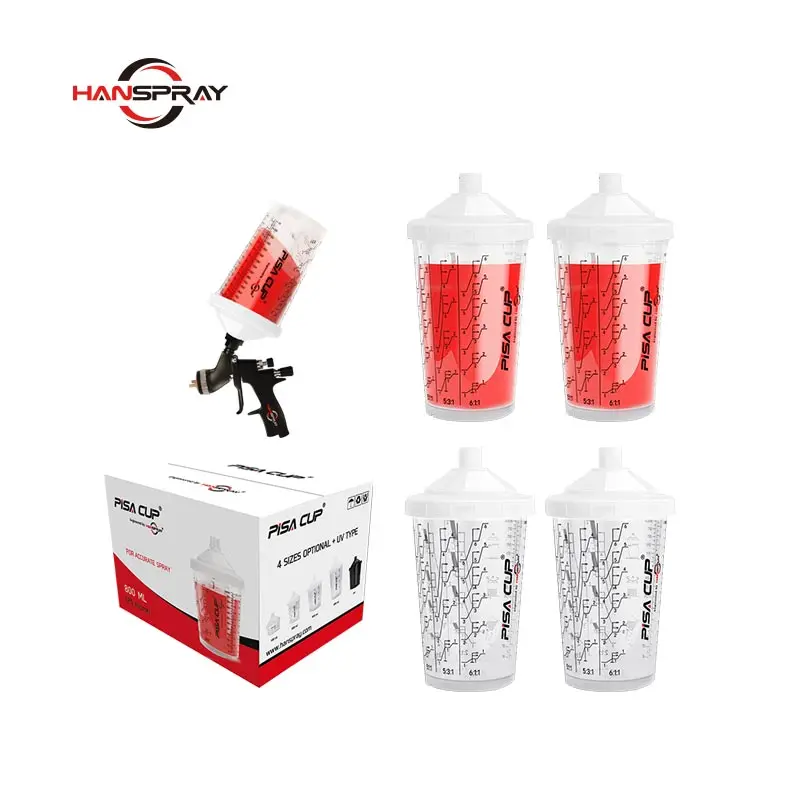 Factory Direct Sales Spray Gun Cup System Latest Version Paint Spray Gun Cup
