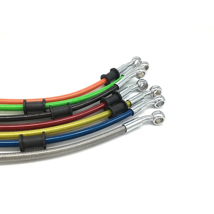 Лидер продаж мотоцикл плетеный стальной тормоз муфта Масляный шланг