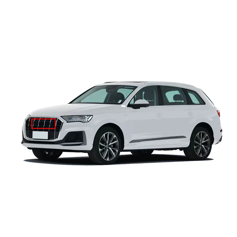 4 rings emblem 285mm 215mm 202mm 192mm badge front grille rear trunk car stickers for Audi A3 5 Q2L Q8 RS5 S4 TTRS Quattro logo