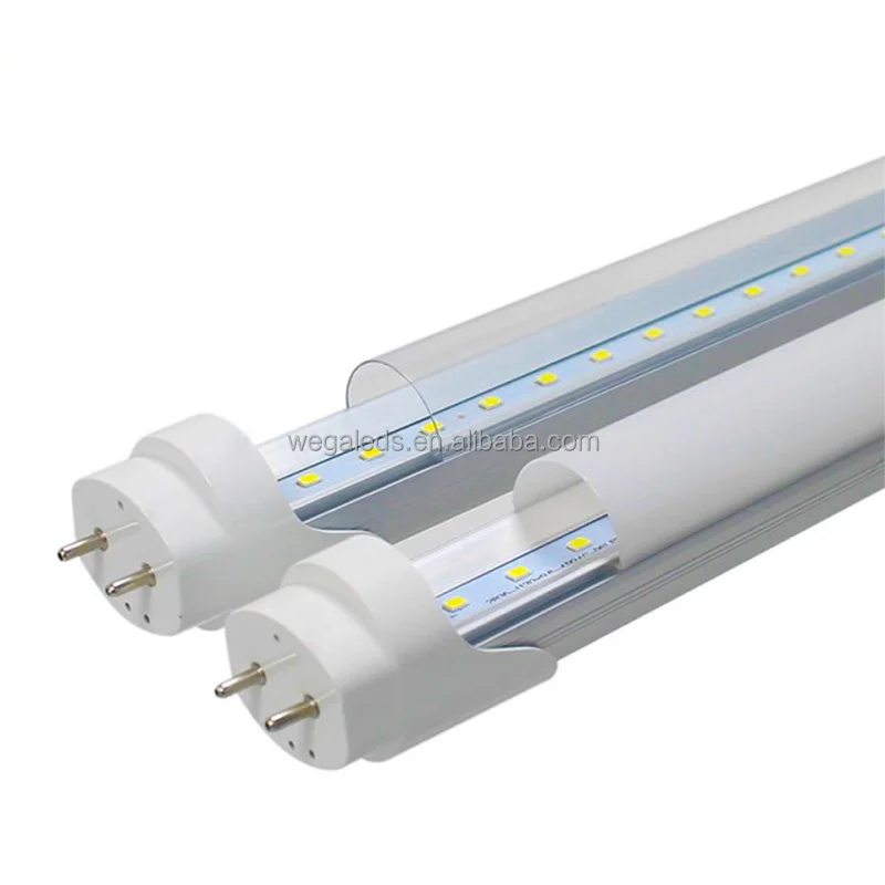 T8 Led Tube Lighting Lamp with Rod Tubelight T8 LED Aluminum Plastic Indoor 4FT 1200mm 18w 20w Glass Office 80 Tube Led 9w 24v