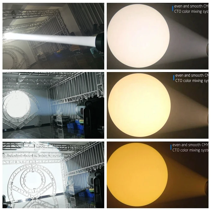 Мыть BSW перемещение головы LED 700w Профиль пятно рамка CMY Поворотная голова светового оборудования