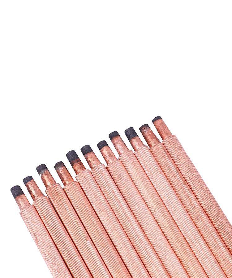 Arc air gouging DC Jointed carbon rod electrode for metal cutting