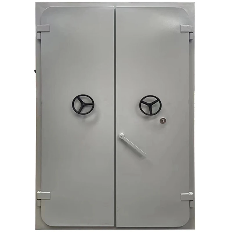 Modern Soundproof Steel Moisture Proof And Protective Sealing Door  For Application Communal Fire Exit Doors