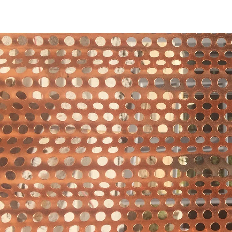Corrugated Perforated Rond Hole Sheet For Stairways perforated mild steel sheets perforated mild steel sheets