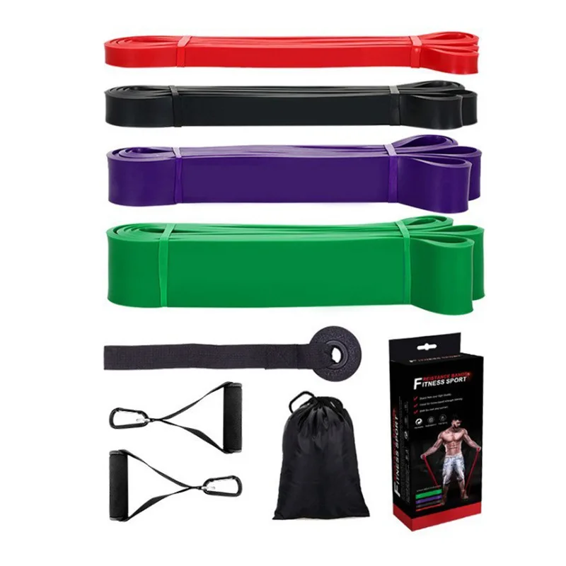 Factory Elastic Band Fitness Resistance Strength Training Yoga Pull-up Auxiliary Tension Multi-wire Rope