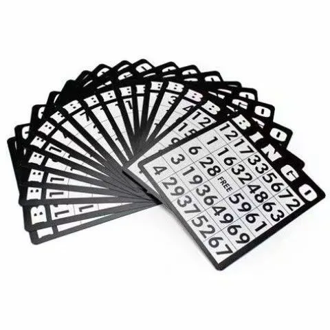 Traditional Bingo Game Set Metal Cage With Master Board Bingo Cards Colorful Chips Calling Balls For Family Game