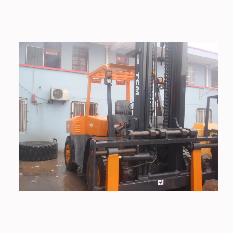 used lifter with attachment paper roll clamp rotator tcm 15 ton forklift used