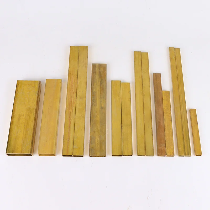 Fast Delivery Brass Tube Ring Brass Profile Tube Brass Tube