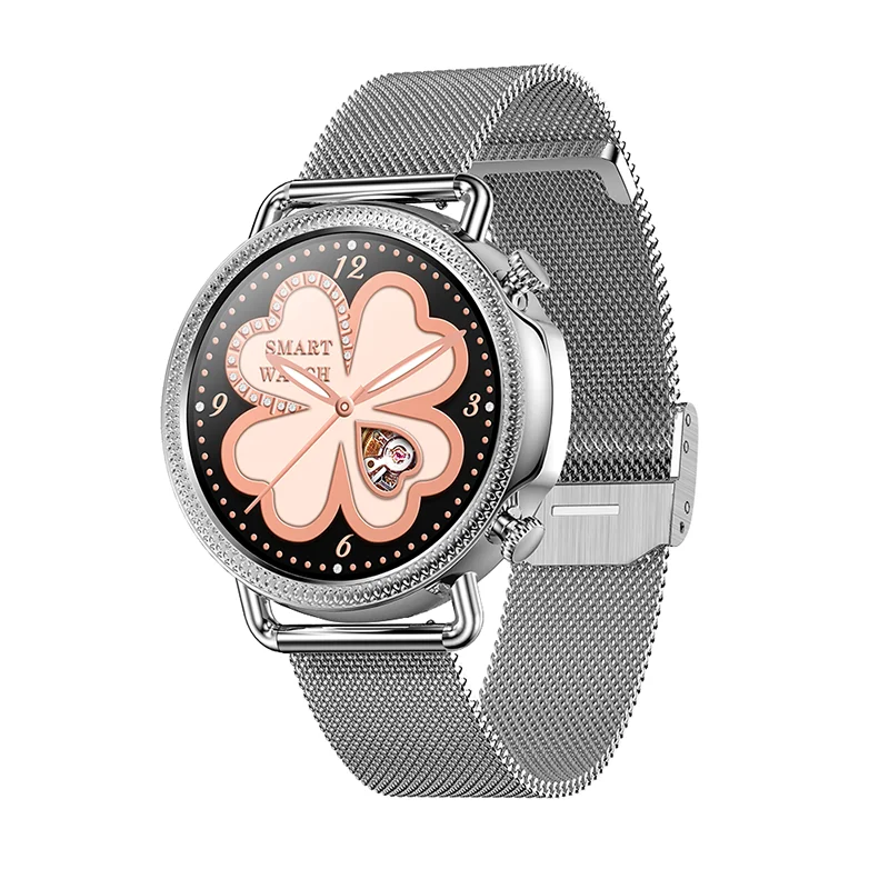 V25 Hot Sale Smart Lady Watch Exercise Easier Sports Fitness Tracker Girls Menstrual Monitor Smart Bracelet Phone Call Reminder