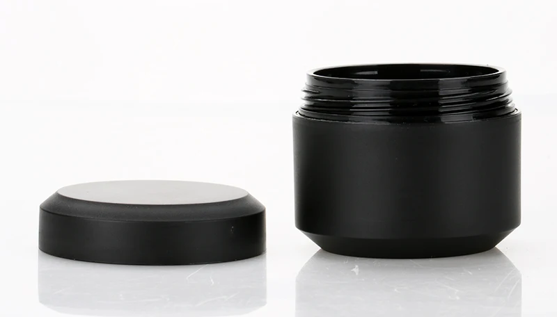 Индивидуальные пластиковые банки для косметики Гель-лак пластик с крышками оптовая продажа цветной гель на заказ черная банка 100 мл LRA11155