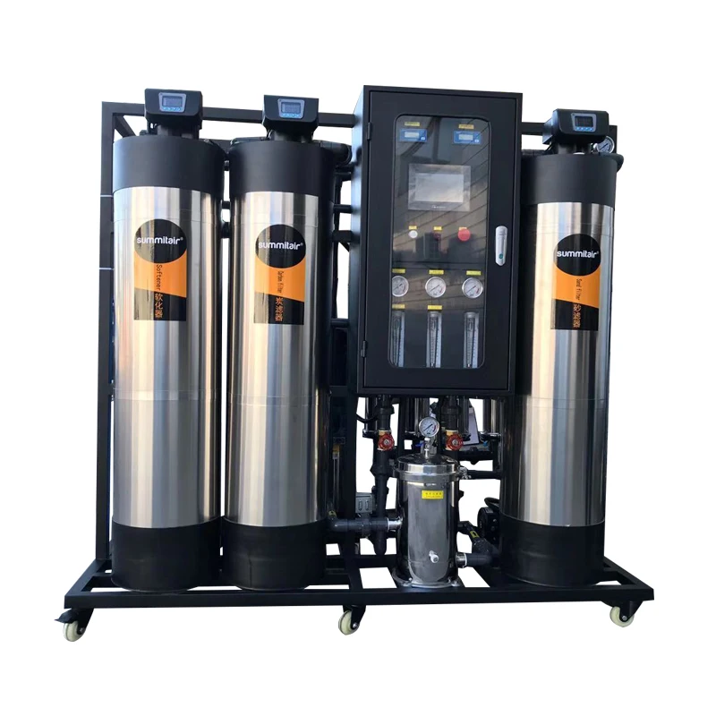 1 ton reverse osmosis purified water treatment 1000L/H industrial pure water machine direct drinking water equipment