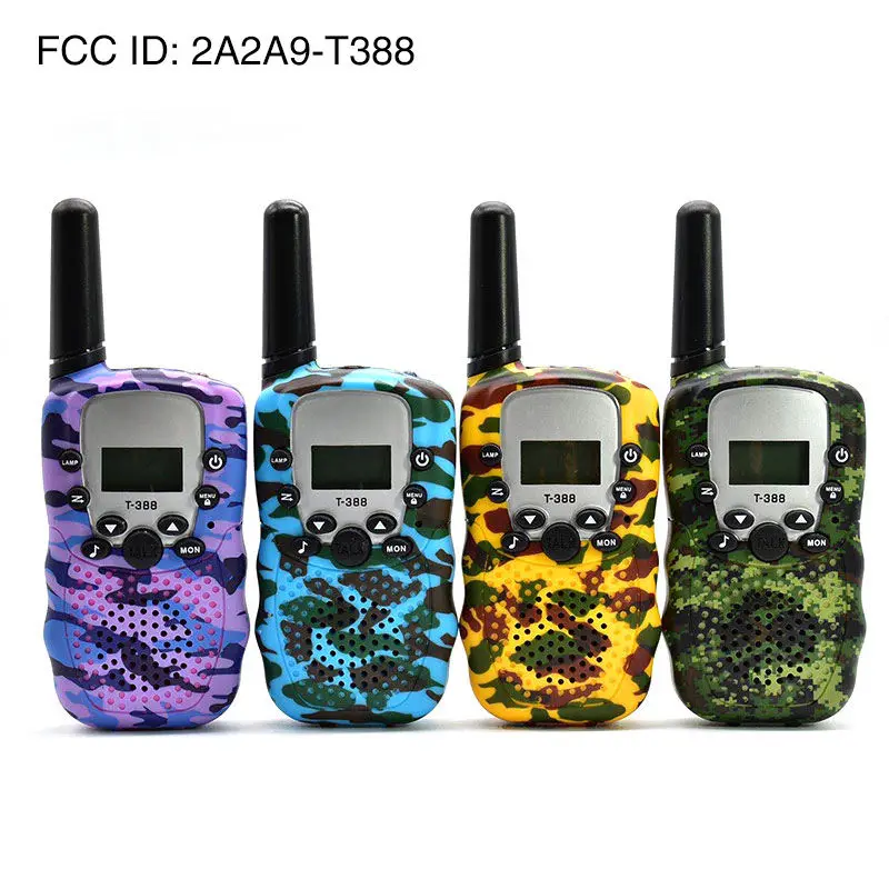 FCC Certificated High Quality 22 Channel 3 Km Long Range Two Way Radio Comunicador Walkie-Talkie Mini Walkie Talkie For Kids