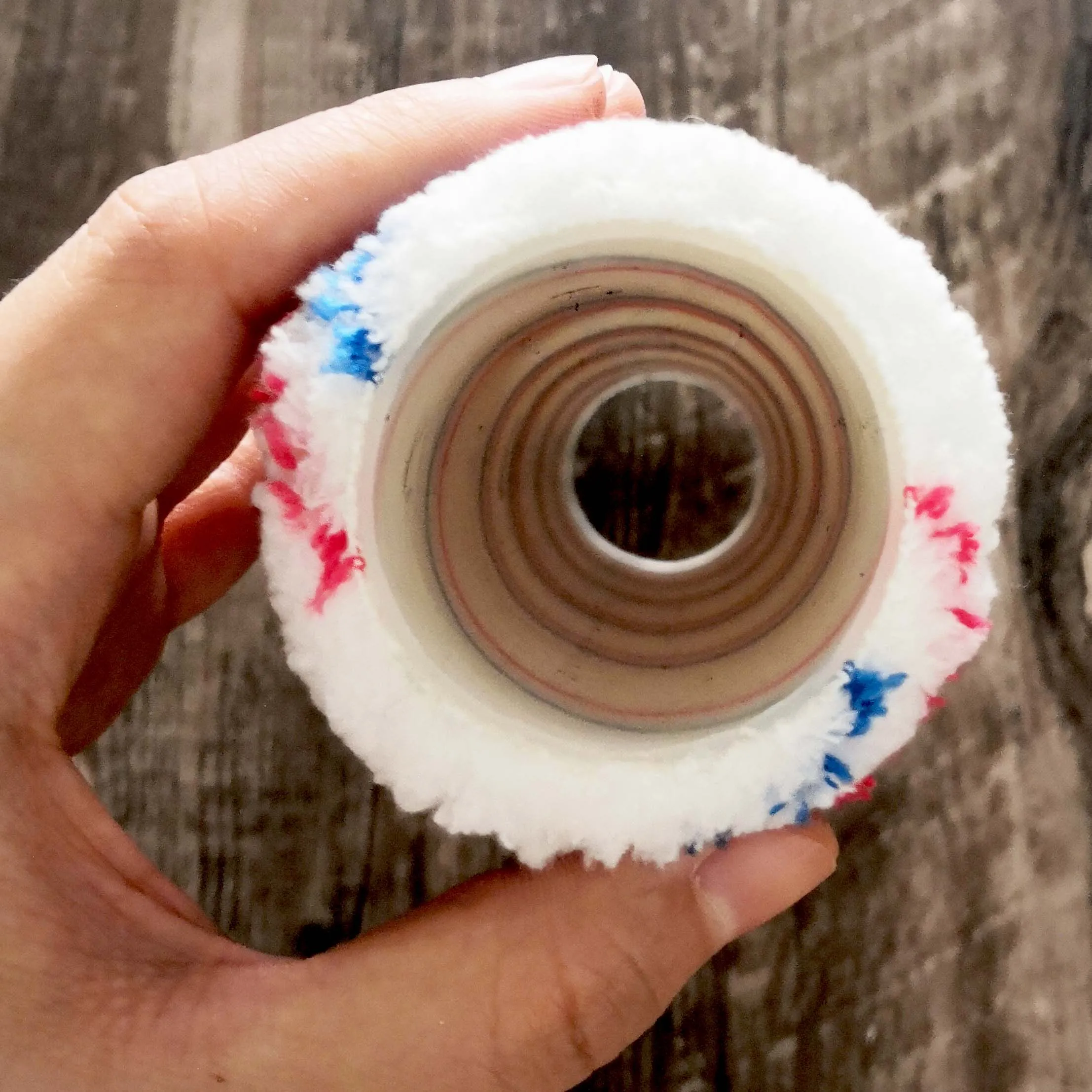 Customized 9inch Acrylic fiber or polyester or Microfiber stripe paint roller cover