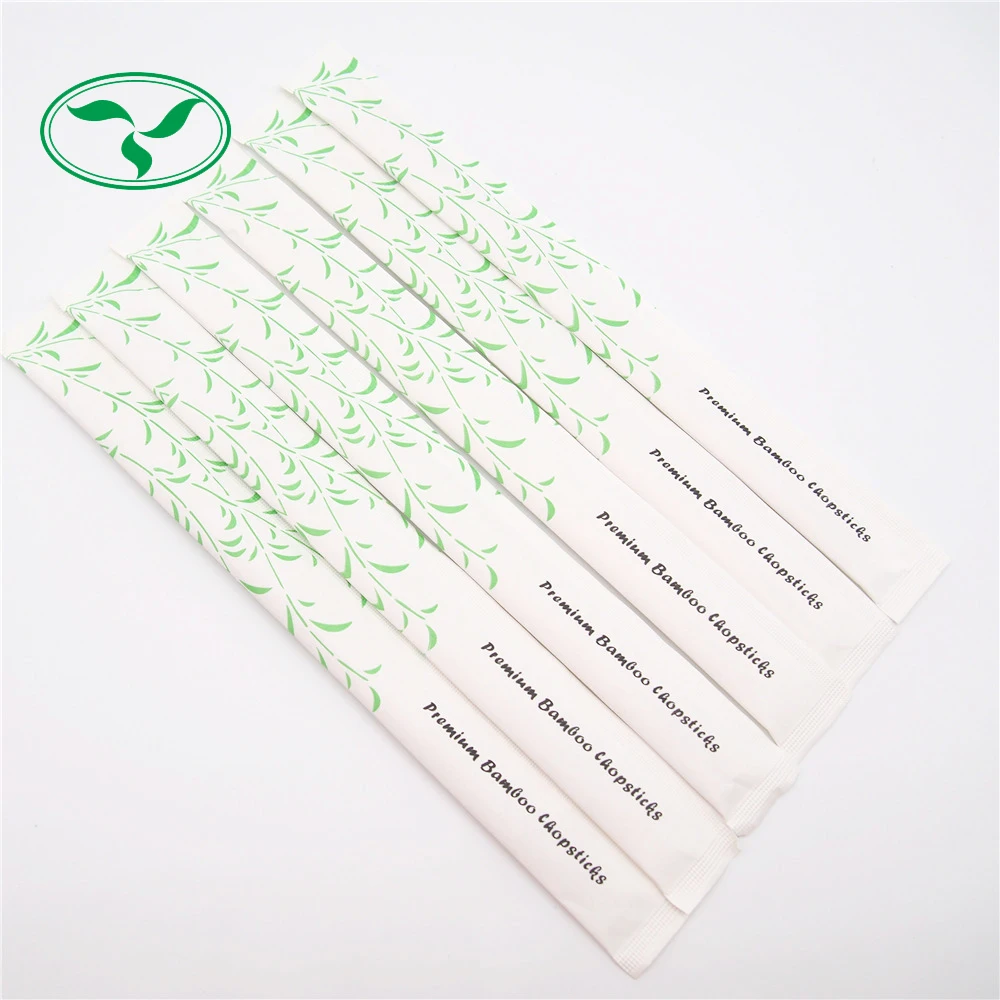 individual package disposable bamboo chopsticks biodegradable chopsticks for hotel