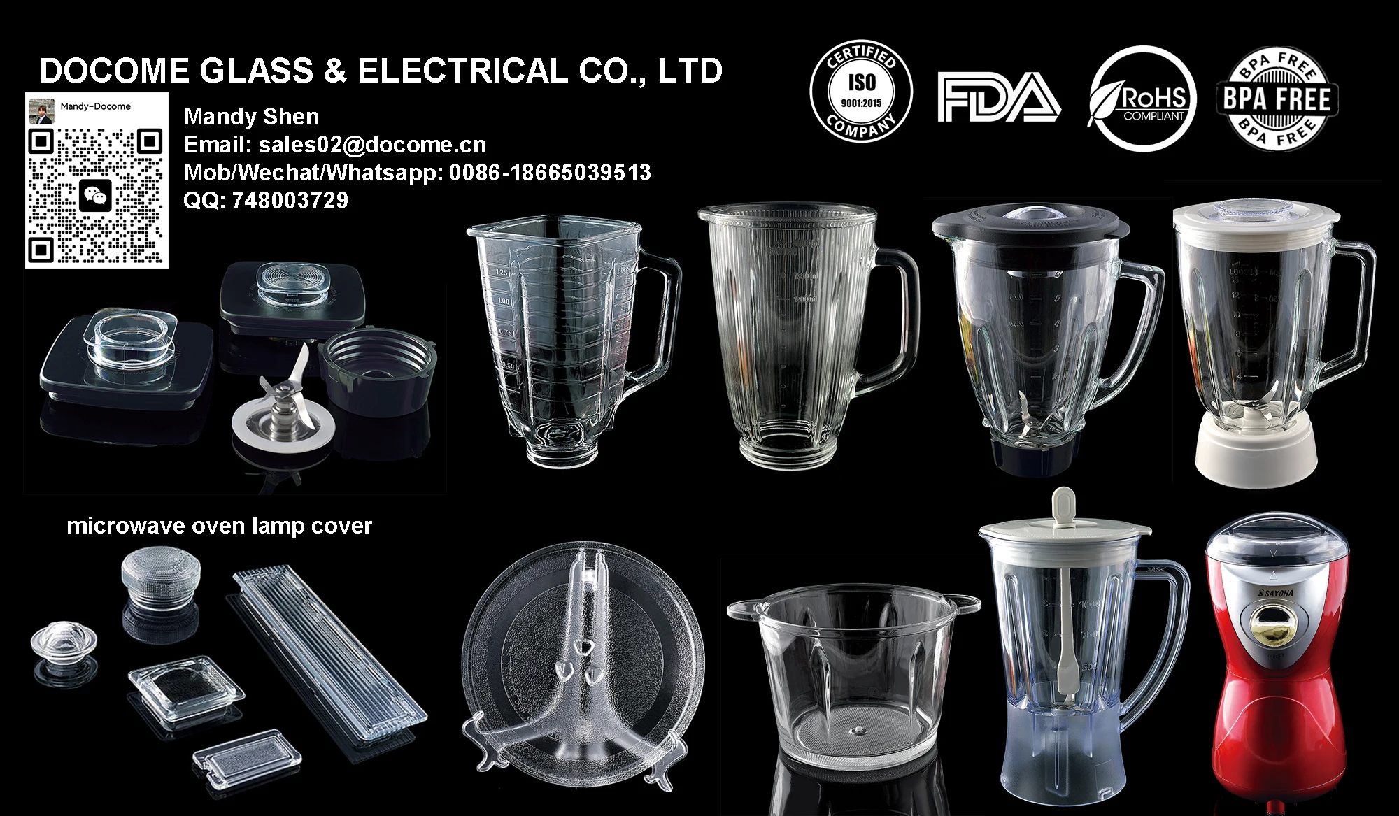 Blender Base Bottom with Stainless Steel Blade & Rubber Blender Blade Base Parts for Blender pana sonic