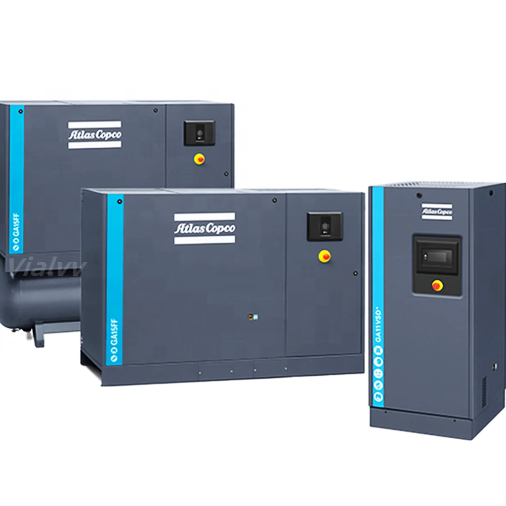 37KW Atlas GA Copco 15KW VSD Screw Air Compressor 18KW 22KW VSD+  30KW  37 KW Atlas Copco AtlasCopco Aircompressor