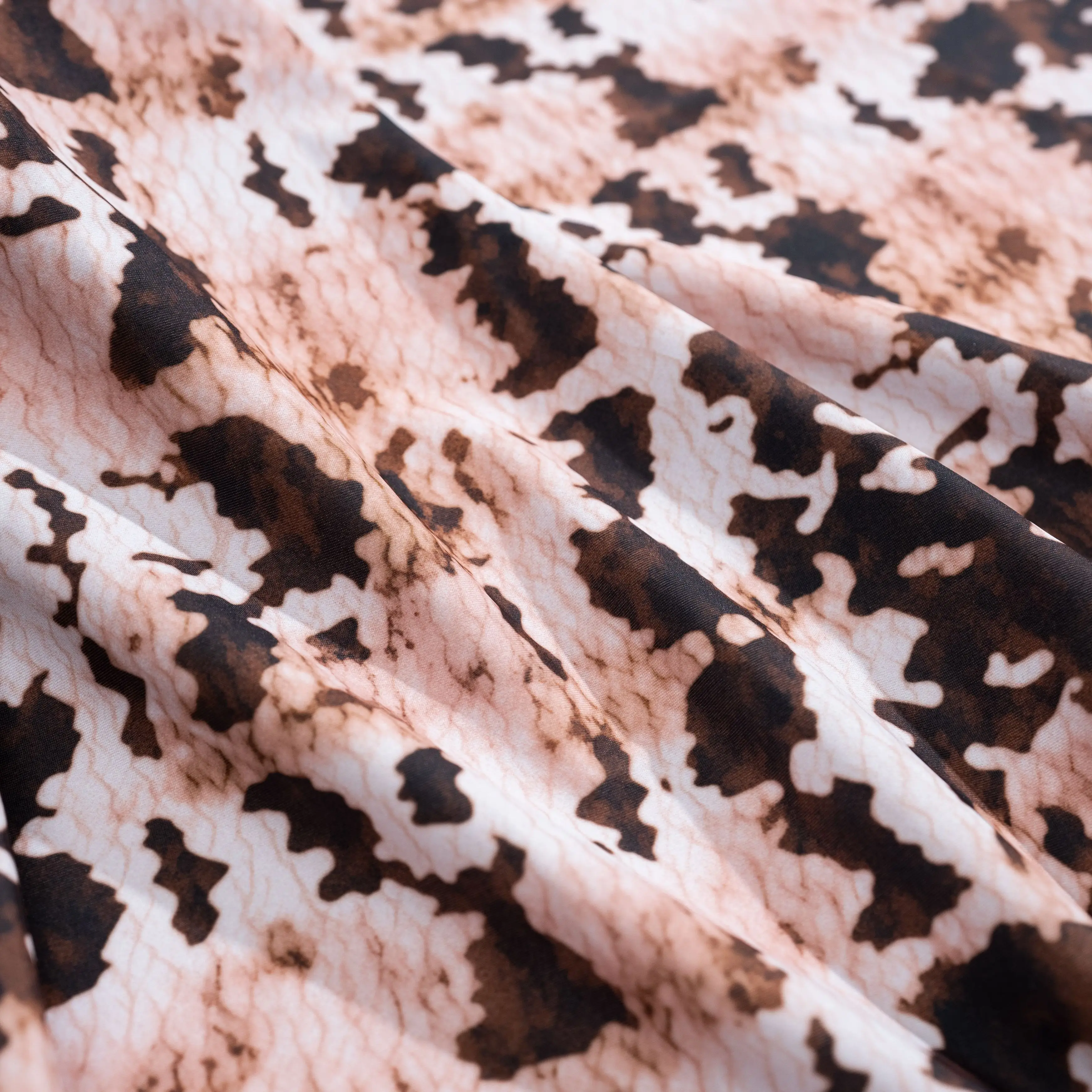 Wholesale 4 Way Stretch Polyester Spandex Plain Knitted Fabric In Stock