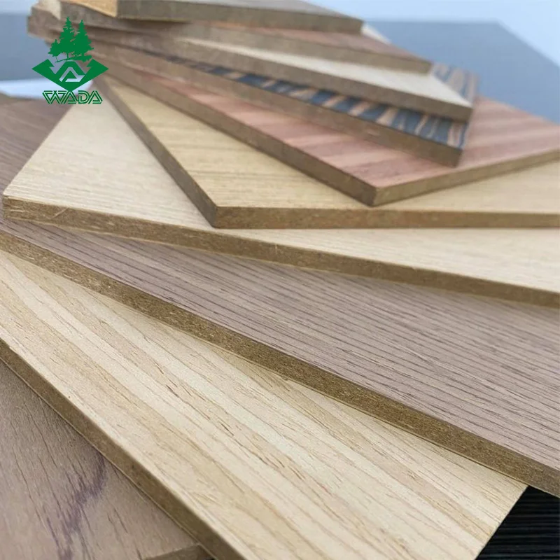 High Quality Melamine MDF Veneered MDF for Furniture