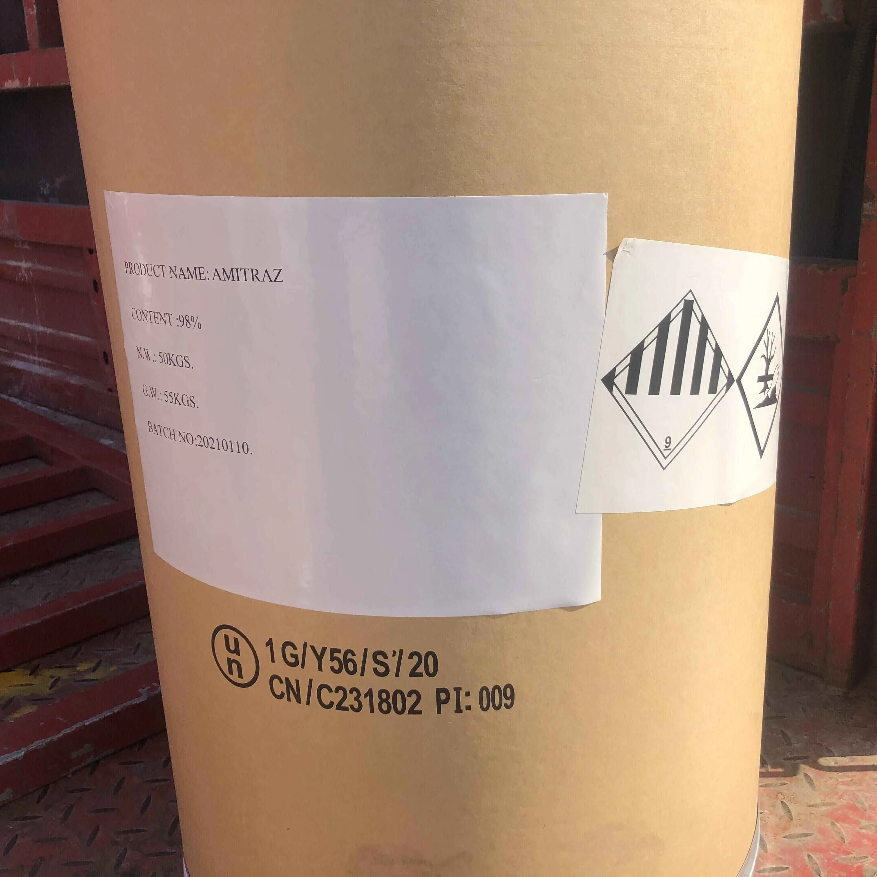 High quality agrochemicals acaricide technical insecticide Amitraz