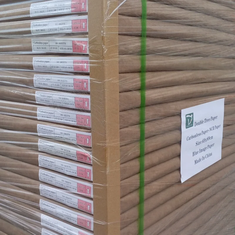 High quality NCR carbonless paper A4 image blue CB CFB CF carbonless paper