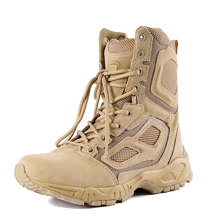 waterproof suede leather sage green combat boots