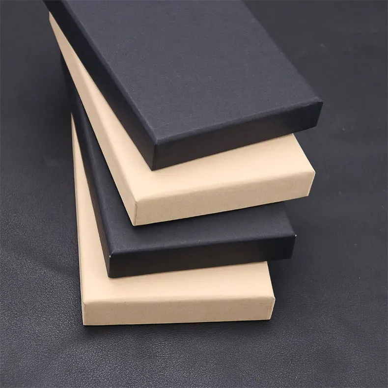 2024 Classical kraft paper universal elegant mobile phone case box lower MOQ in stock envelope packing paper box