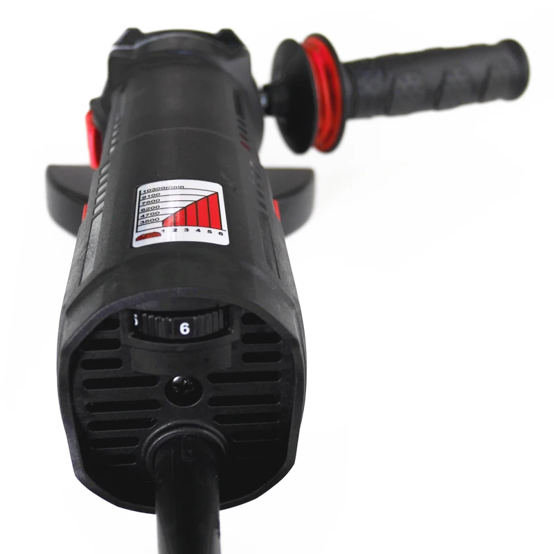 1200 Вт переменная скорость 125 мм Электрический шлифовальный инструмент, 5 дюймов угловая шлифовальная машина, ручная шлифовальная машина