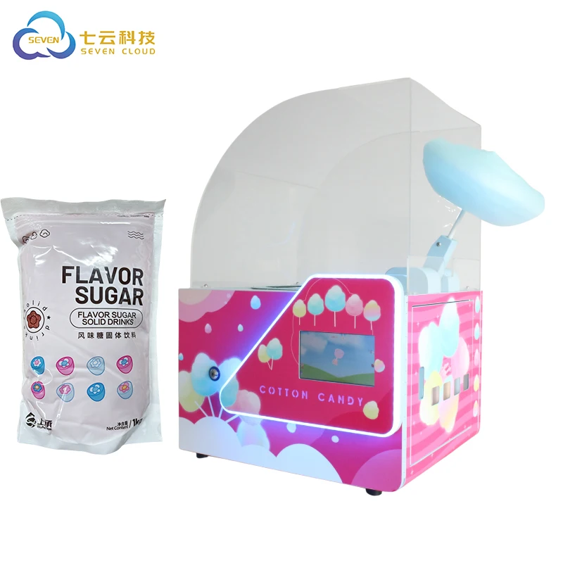 Sevencloud Commercial Cotton Candy machine Floss Sugar candy cotton machine Automatic cotton candy machine industrial for sale