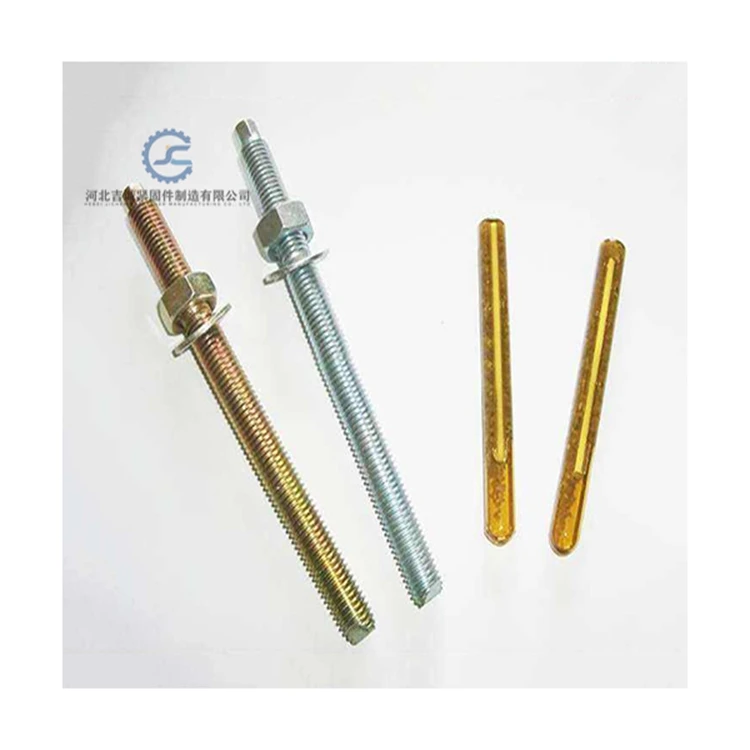 Building Materials Chemical Bolts M10 M12 Concrete Bolts Anchor Screw accessories