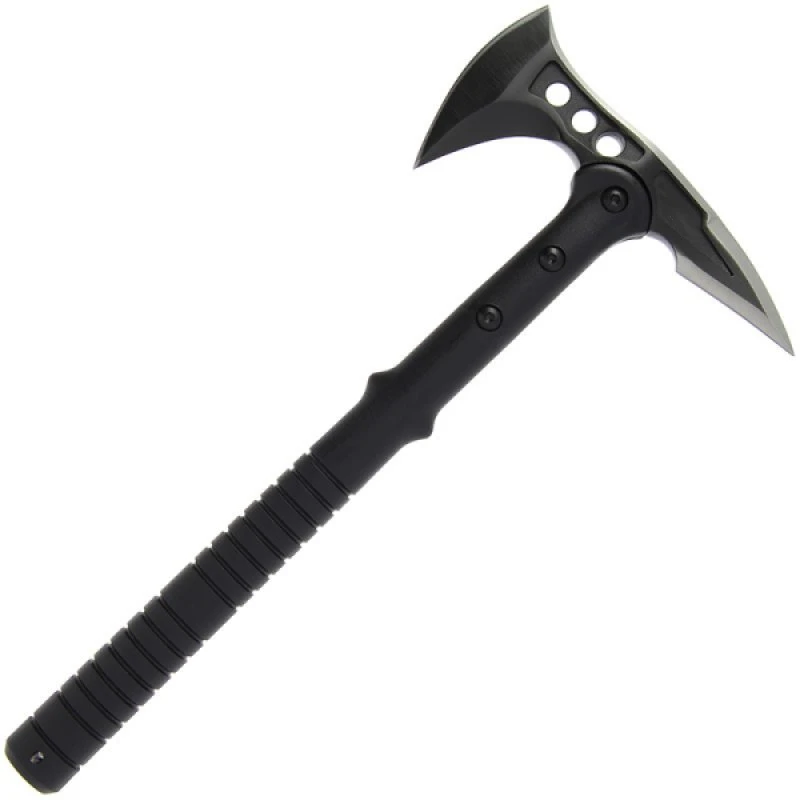 
Camp Axe Hawks Throwing Axe Tomahawk Survival Tactical Hatchet with Sheath Spike Non-Slip Handle for Hiking Camping Outdoor 