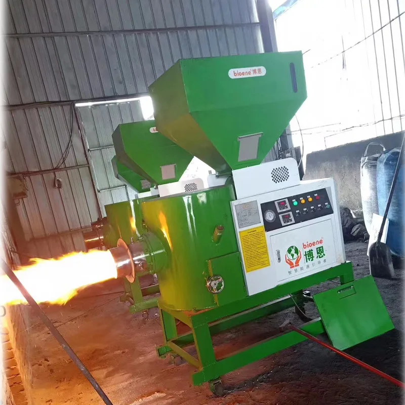 Bioene factory supply biomass pellet burner straw sawdust with gasifier boiler modified burner