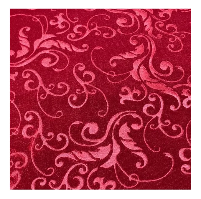 polyester cotton  silk velvet velour fire retardant sofa curtain drape upholstery decoration  embossed flock fabric 200-500GSM
